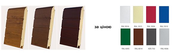 гаражні ворота ціна
