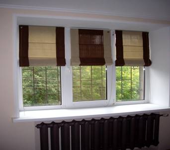 Римські штори Комфорт