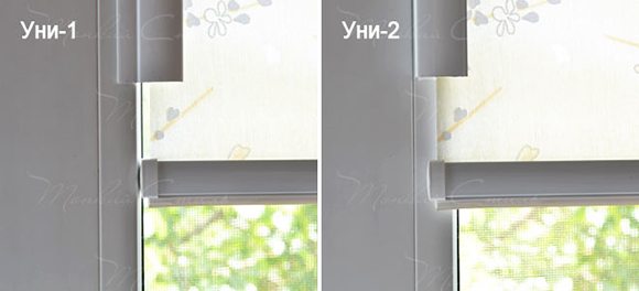 Расположение ткани в системах UNI-1 и UNI-2